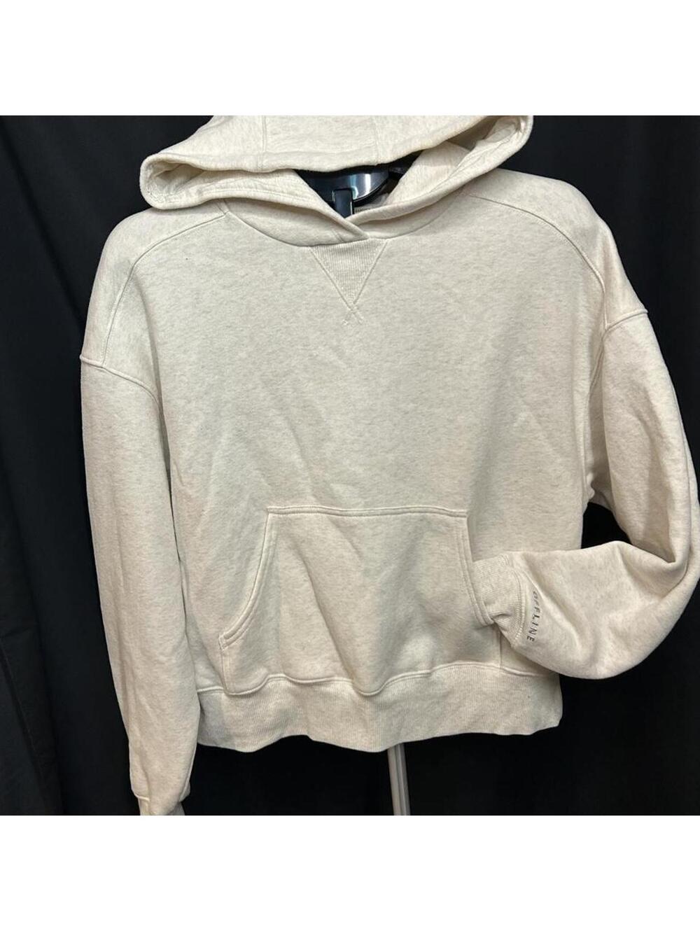 Aerie Offline by Aerie cream hoodie in size M #offline #cozy